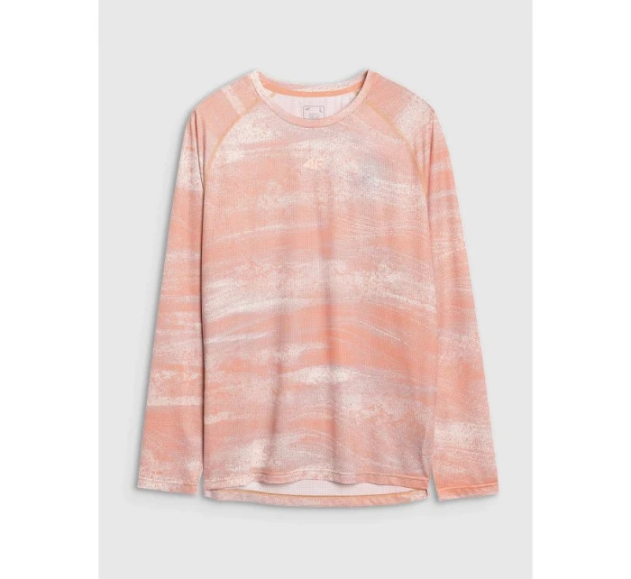 Pánské rychleschnoucí cyklistické tričko s dlouhým rukávem 4F 4FWSS25TFLOM340-70A pánské Pánské rychleschnoucí cyklistické tričko s dlouhým rukávem 4F 4FWSS25TFLOM340-70A pánské