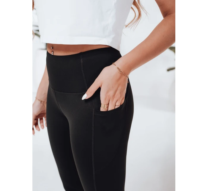 Dámské sportovní legíny LEGGIVIBE black FashionStreet UY2723
