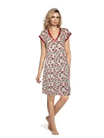 Dámská noční košile De Lafense 472 Mia kr/r 3XL-4XL Dámská noční košile De Lafense 472 Mia kr/r 3XL-4XL