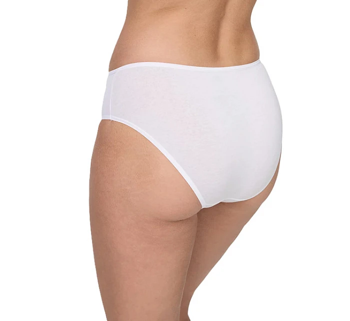 Dámské kalhotky střihu 2 ks COTTON 2x  bílá model 22106660 - NUR DIE