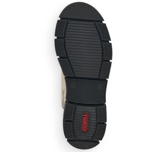 Rieker W X3428 béžové zateplené boty