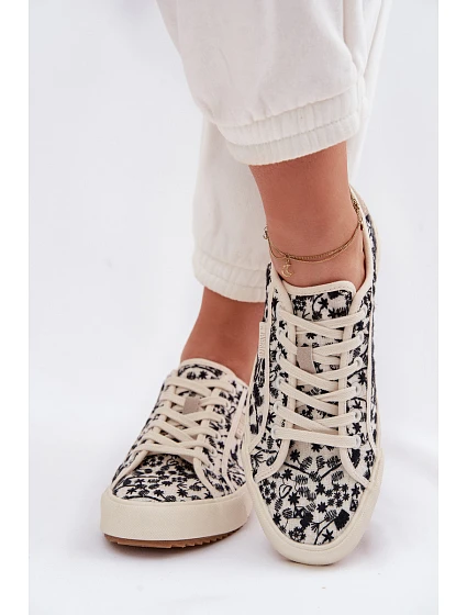 Dámské Tenisky Světle Béžové Big Star model 22042794 - Big Star Shoes