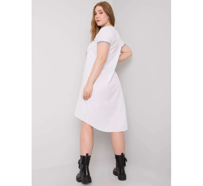 Šaty LK SK 506827.45 bílé