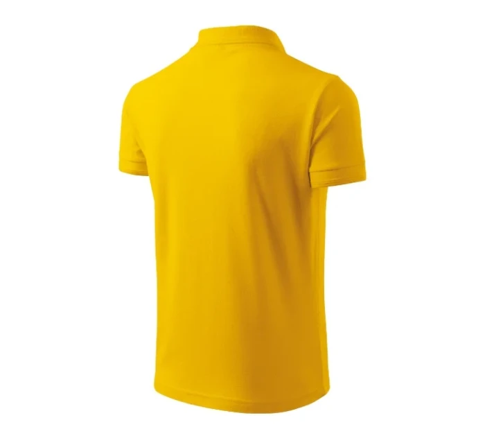 Pique Polo polokošile pánská žlutá