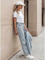 Dámské džínové kalhoty mom fit blue Dstreet model 21985666 - FashionStreet