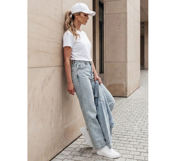 Dámské džínové kalhoty mom fit blue Dstreet model 21985666 - FashionStreet