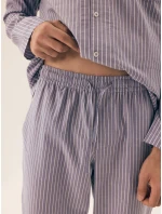 Pyžamo Henderson 43035 Mic délka/r M-2XL pruhované