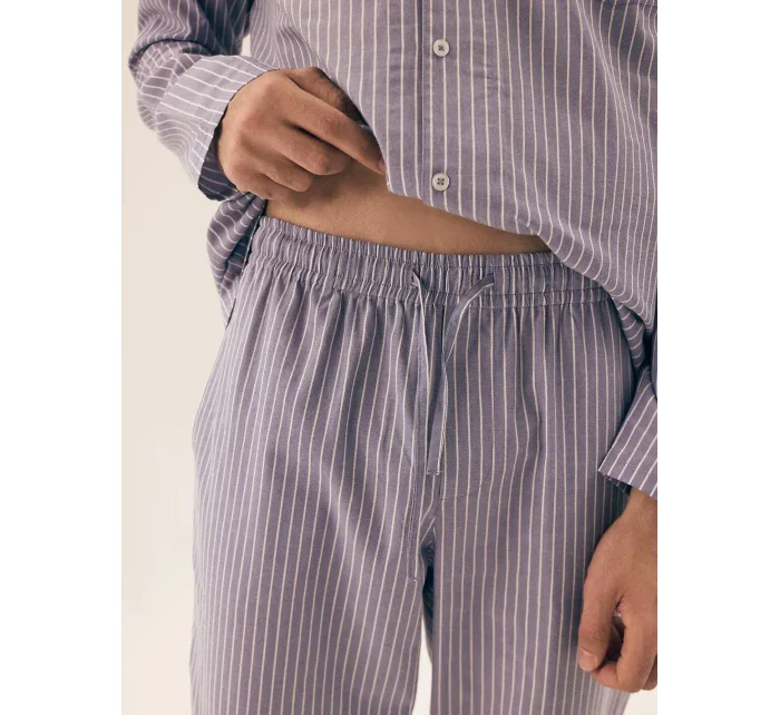 Pyžamo Henderson 43035 Mic délka/r M-2XL pruhované