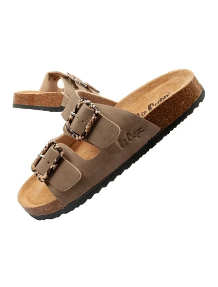 Lee Cooper dámské šněrovací boty slip-on žabky khaki pohodlné lehké dámské Lee Cooper dámské šněrovací boty slip-on žabky khaki pohodlné lehké dámské