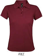 SOL'S Prime Women Dámské piqué polo z těžké bavlny 25.0573 burgundy SOL'S Prime Women Dámské piqué polo z těžké bavlny 25.0573 burgundy