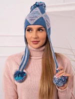 Dámská ušanka Eunika K322 denim