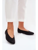 Klasické Baletky Z Eko Černé model 21687307 - Boto Klasické Baletky Z Eko Černé model 21687307 - Boto