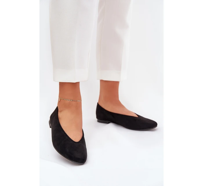 Klasické Baletky Z Eko Černé model 21687307 - Boto Klasické Baletky Z Eko Černé model 21687307 - Boto