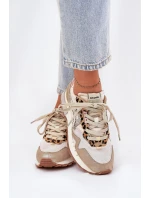 Tenisky Sportovní Boty Dámské D.Franklin DFSH378006 Zlaté