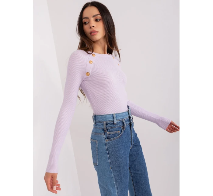 PM SW PM9750 Svetr.08P světle fialová
