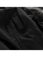 Dámský softshellový kabát ALPINE PRO IBORA black