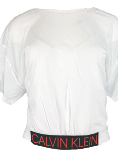 Dámské triko s krátkým rukávem KW0KW00726 bílá - Calvin Klein