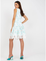 Dámské šaty 506985 1.26 bílo-mint - FPrice