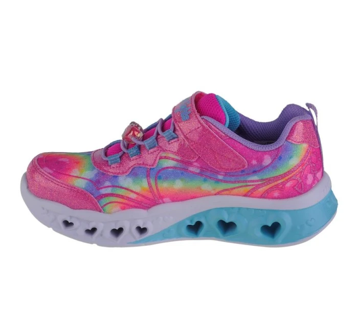 Skechers Flutter Heart Lights-Groovy Swirl 303253L-HPLV Pink 28 Skechers Flutter Heart Lights-Groovy Swirl 303253L-HPLV Pink 28