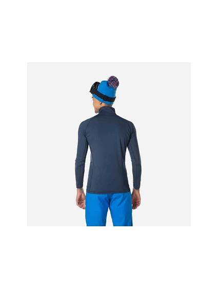 Koszulka Rossignol Classique 1/2 Zip granatowy pánské