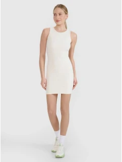 Dámské mini šaty z žebrovaného úpletu 4F 4FRSS25TDREF188-11S
