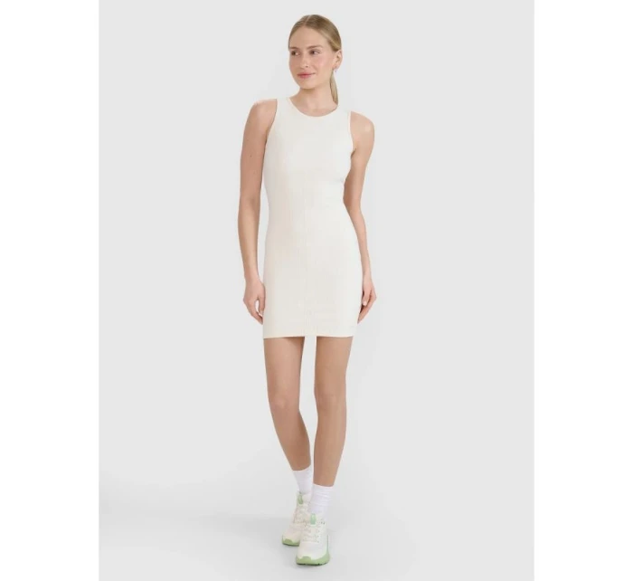 Dámské mini šaty z žebrovaného úpletu model 21882721 - 4F