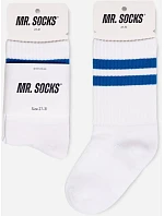 Mr. Socks L 05004 Tenisové ponožky "Basic" 88.5004 white/navy Mr. Socks L 05004 Tenisové ponožky "Basic" 88.5004 white/navy