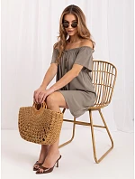 Šaty D73761M30196A khaki Šaty D73761M30196A khaki