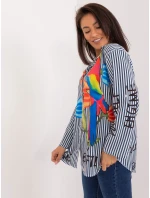 Koszula DHJ KS biało granatowy model 21215665 - FPrice Koszula DHJ KS biało granatowy model 21215665 - FPrice