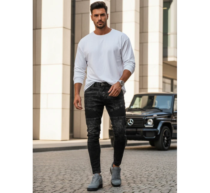 Pánské džínové kalhoty černé Dstreet model 21968432 - FashionStreet