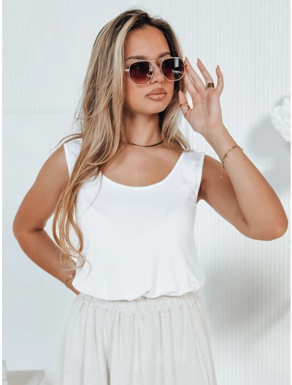 Dámské tričko AGNETHAS bílé FashionStreet RY2501 Dámské tričko AGNETHAS bílé FashionStreet RY2501