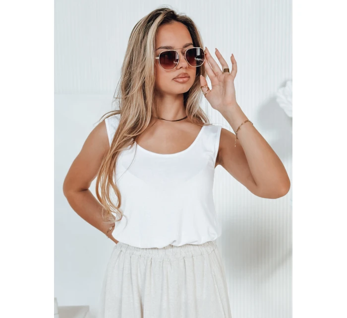 Dámské tričko AGNETHAS bílé FashionStreet RY2501 Dámské tričko AGNETHAS bílé FashionStreet RY2501