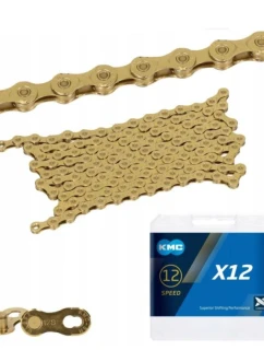 Řetěz KMC X12 126 článků Ti-N Gold BOX WOSK