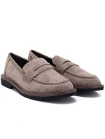 Dámské polobotky Lordsy ze semiše, béžové, Vinceza 62335 Dámské polobotky Lordsy ze semiše, béžové, Vinceza 62335