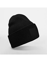 Beechfield B 336R Pletená čepice Patch "Tonal" 53.336R black Beechfield B 336R Pletená čepice Patch "Tonal" 53.336R black