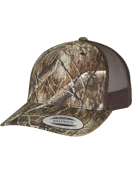 Flexfit 6606RC 6 panelová Trucker kšiltovka "Realtree Camo" 55.06RC camo tree/edge Flexfit 6606RC 6 panelová Trucker kšiltovka "Realtree Camo" 55.06RC camo tree/edge