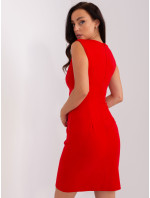 Sukienka LK SK 509284 1.80 czerwony