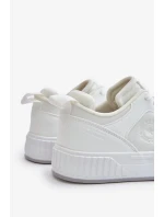 Pánské tenisky z eko kůže Big Star Bílé Pánské tenisky z eko kůže Big Star Bílé