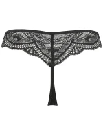 Dámské sexy tanga V-10088 Černá - Axami