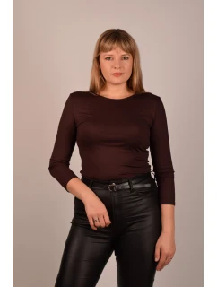 Manati 3/4 tričko hnědé