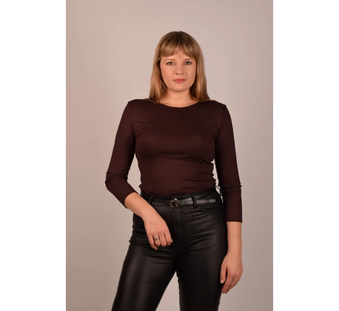 Manati 3/4 tričko hnědé Manati 3/4 tričko hnědé