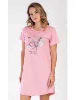 Dámská noční košile s krátkým rukávem Butterfly