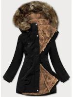 PARKA ZIMOWA DAMSKA NA CZARNA model 21243438 - LHD PARKA ZIMOWA DAMSKA NA CZARNA model 21243438 - LHD