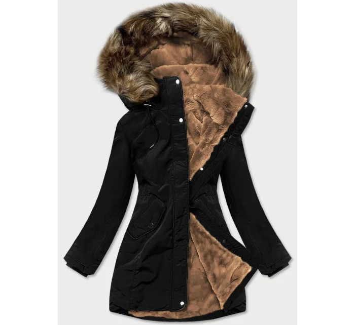 PARKA ZIMOWA DAMSKA NA CZARNA model 21243438 - LHD PARKA ZIMOWA DAMSKA NA CZARNA model 21243438 - LHD