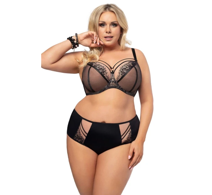 Dámské kalhotky 497 Paradise black - GORSENIA