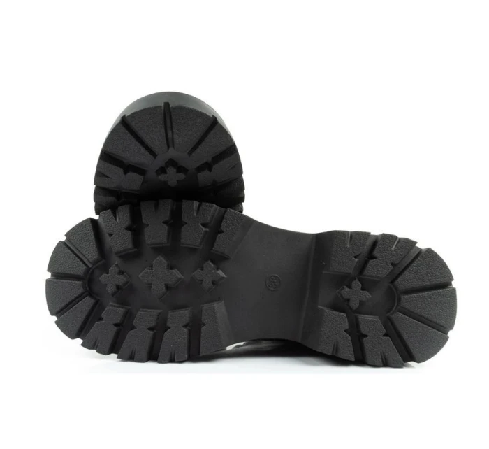 Lee Cooper boty dámské trappery dámské zateplené kožené slingbacks černé červené dámské boty