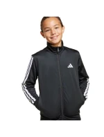Adidas Essentials Climacool Kids 3 Stripes Training Tracksuit 205 black JD6502 Adidas Essentials Climacool Kids 3 Stripes Training Tracksuit 205 black JD6502