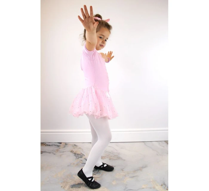 Dívčí kožené baleríny černé model 17296811 - Nazo Dívčí kožené baleríny černé model 17296811 - Nazo