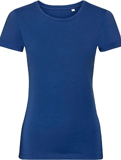 Dámské tričko Pure Organic 10. bright royal model 22464536 - Russell Athletic