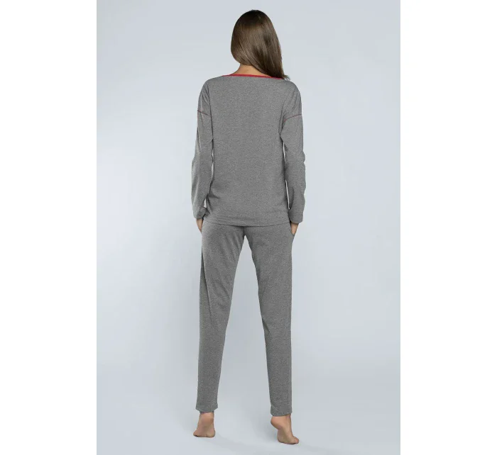 Italská móda Accent long length sp. barva:medium melange Italská móda Accent long length sp. barva:medium melange